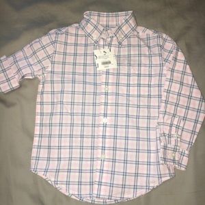 Janie &Jack Button Down Toddler Shirt NBW